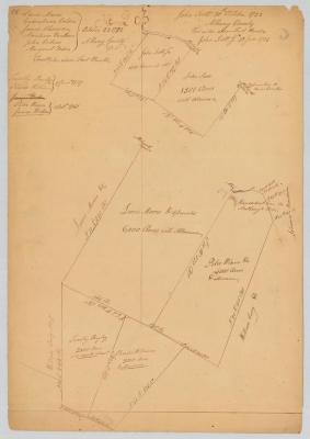 Map of lands for John Scott, Lewis Morris, James Alexander, Abraham Van Horn and others. Map #624