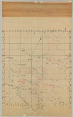 Totten and Crossfield's Purchase, Township 40 showing Raquette Lake. Map #503A