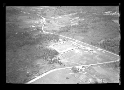 Lake Placid, CCC Camp, Aerial View