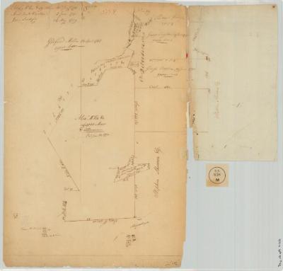 Survey of land for Alex McKee, 40,000 acres and others. Map #658