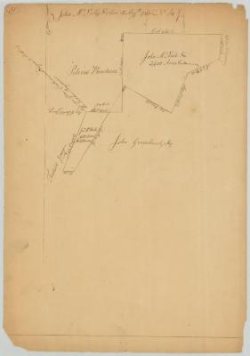  Survey of land for John McNeil. 4,000 acres. (1761) Map #649