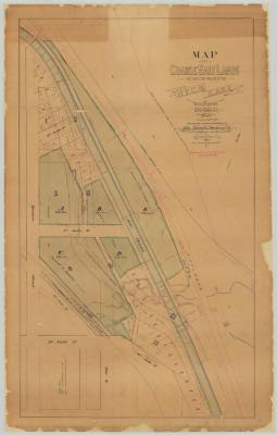 Map of Coarse Salt Lands at Syracuse, N. Y. Map #494