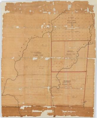 Map of the Towns of Warren, Clinton, Fayette and Green. Map #229