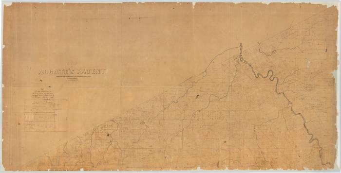 Adgate's Western Patent. Boonville, Oneida County. Map #484