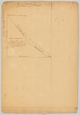 Survey of lands for Aaron Bradt. (Joins map No. 630) Map #631