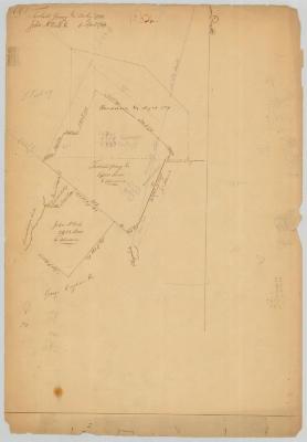 Survey of land for Theobald Young, 14,000 acres and John McNeile, 5,928 acres. Map #665