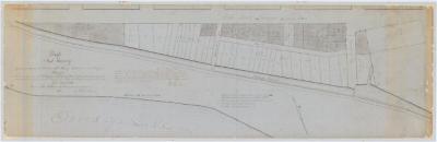 Map of unoccupied lands on the Onondaga Salt Springs Reservation. Map #450