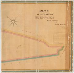 Map of the Town of Bushwick, Kings County, L. I. Map #391B