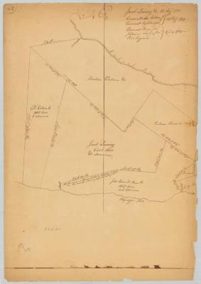 Survey of land for Jacob Lansing, Cadwallader Colden and others. Map #646