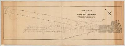 Map of lots within the bounds of the Corporation of the City of Albany. Map #338