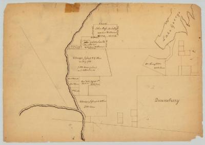 Survey of land for Ebenezer Jessup and others on Lake George and Hudson river. Map #667