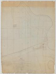 Map of unoccupied lands on the Onondaga Salt Springs Reservation. Syracuse and Salina. Map #449