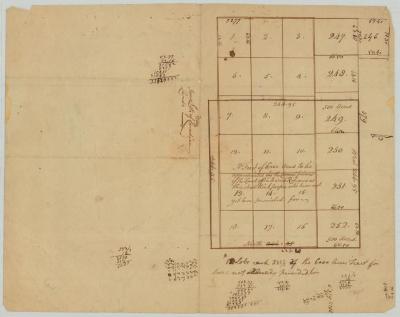 Canadian and Nova Scotia Refugee Lands, Clinton county. Map #746