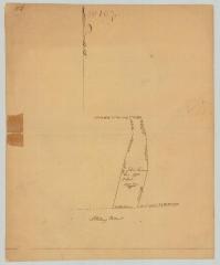 Survey of land for John Lawrence, 1000 acres, north of Artillery Patent, Washington county. Map #720.