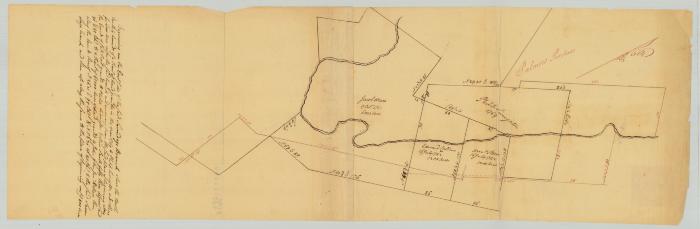Survey of land for Philip Livingston, Arent Stevens, Edward Collins and others. Map #692A and 692B