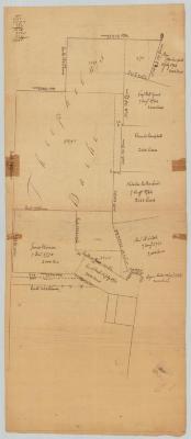 Land of Theophilus Bache, 14,000 acres and lands ajoining. Map #724