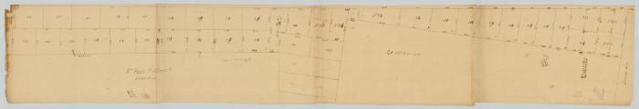 Canadian and Nova Scotia Refugee Lands, Clinton county. Map #744B