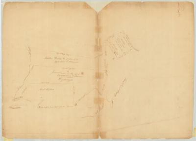 Map of Kingsborough, granted to James Stewart, 1755. Map #707