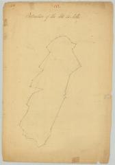 Protraction of Isle La Motte, Lake Champlain, Vermont. Map #726