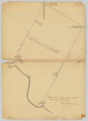 Map of Glen & Yates Patent on Sacondaga river. (Palmer's Purcahse). Map #741