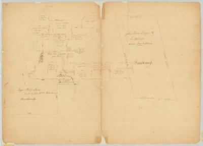 Survey of land for various persons on Poultny creek in Vermont. Map #705