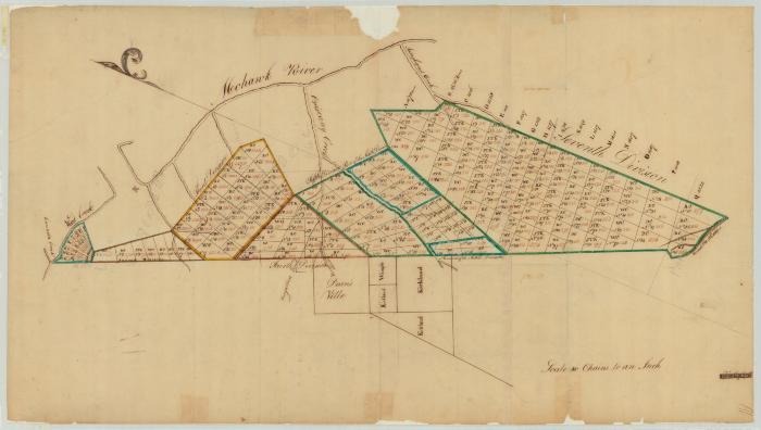 Allotment of Coxe's Patent. Oneida county. Map #690