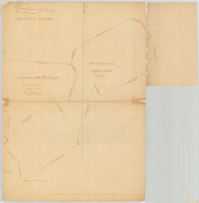 Survey of land for Lendert Gansevoort  and James Stewart. Map #640