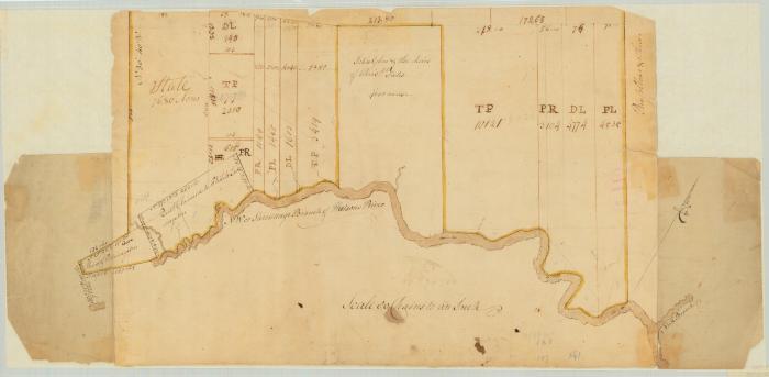 Palmer's Purchase on the Sacondaga branch of Hudson river. Map #732