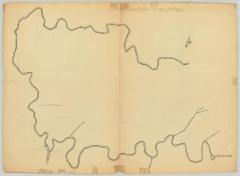 Delaware river, copied from a map by Metcalfe. Map #725