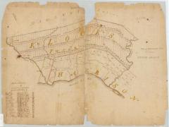 Map of Klock's Purchase, Magin's Tract and Harrison Tract. Map #865A