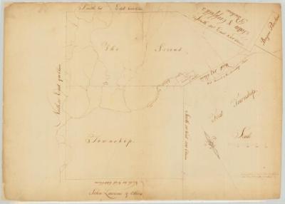 Map of second Township in Benson. Map #788