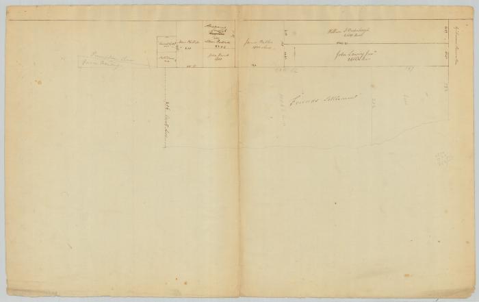 Lands of W.J. Vredenburgh, John Lansing, Jr., and Various others adjacent to Friends Settlement. Map #815