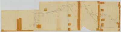 Map of road from Fort George to the river Chazy. Map #777A