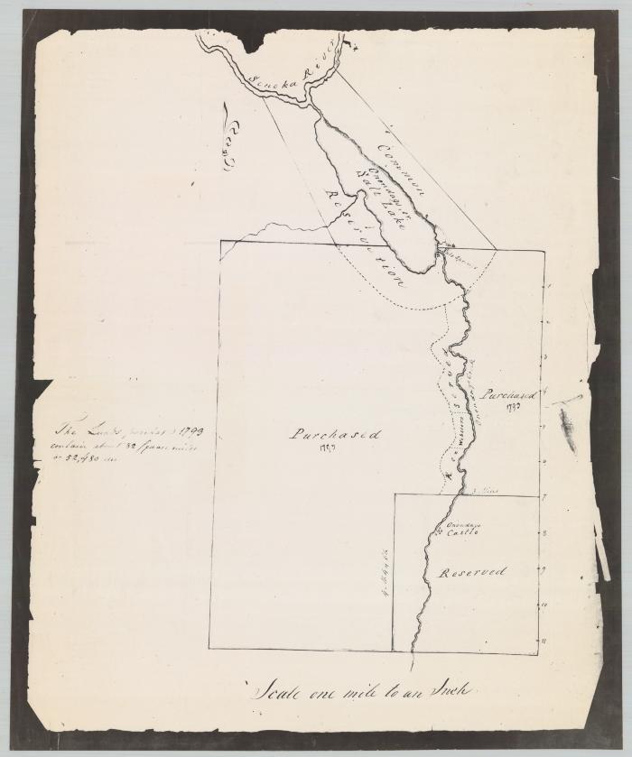 Photostat of Map #818A. Map #818B