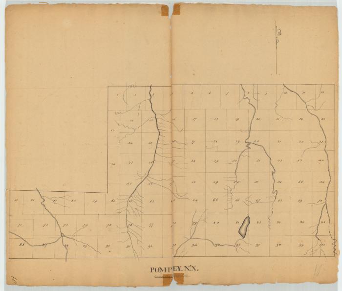 Pompey, No. 10, Onondaga county. Map #840