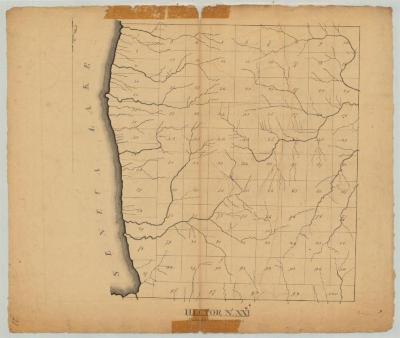 Hector, No. 21, Tompkins county. Map #851