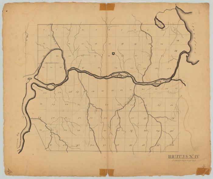 Brutus, No. 4, Cayuga county. Map #834