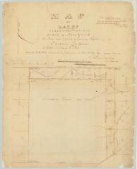 Map of land from the first and second Christian Parties of the Oneida Indians. Map #827