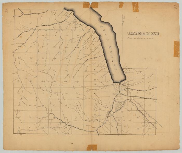 Ulysses, No. 22, Tompkins county. Map #852