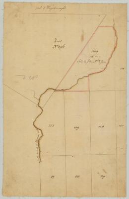 Map of Kingsborough Patent, along Cayadutta Creek. Map #860