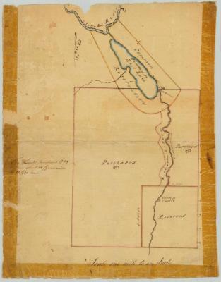 Onondaga Reservation Outbounds, Onondaga county; 1703; 82 square miles. Map #818A