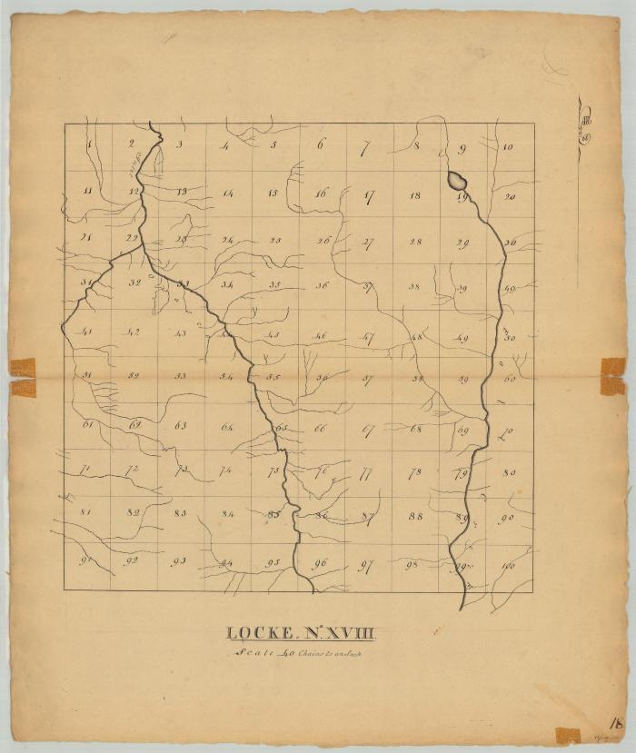 Locke, No. 18, Tompkins and Cayuga counties. Map #848