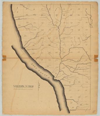 Milton, No. 17, Tompkins and Cayuga counties. Map #847