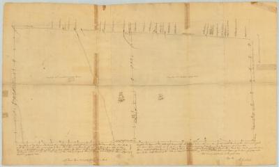 Old Military Tract; Outbounds of Township No. 6, Clinton county and No. 7 in Franklin county. Map #807