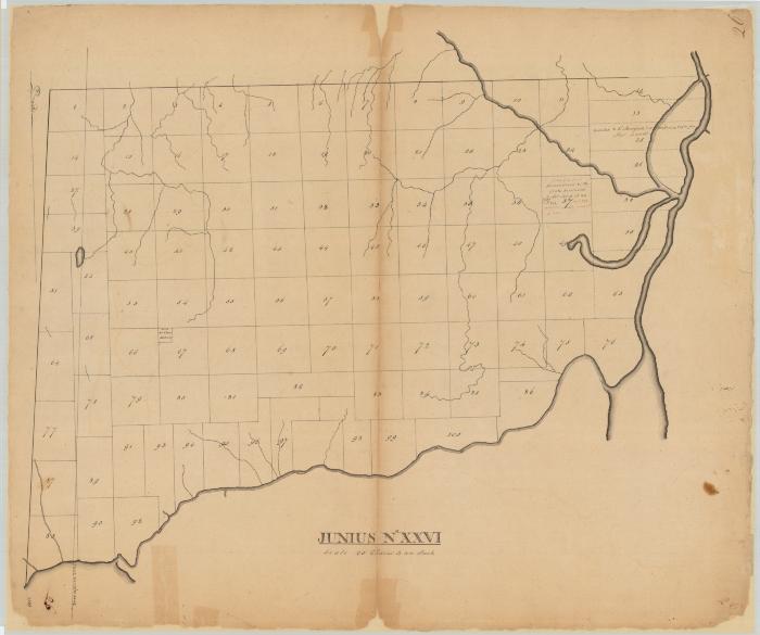 Junius, No. 26, Seneca county. Map #856