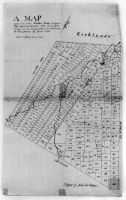 Map of Brothertown, Oneida Indian Reservation, Oneida county. Map #790