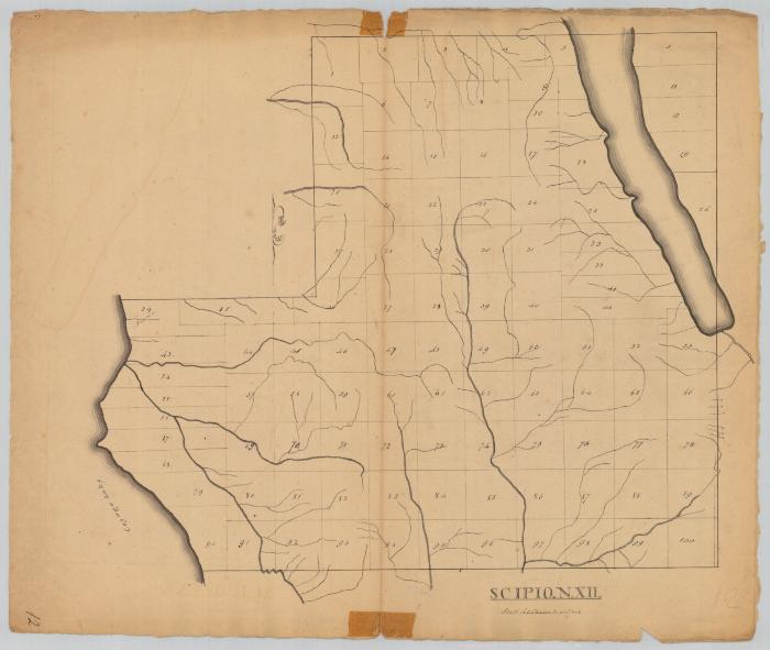 Scipio, No. 12, Cayuga county. Map #842