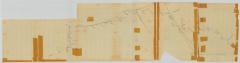 Map of road from Fort George to the river Chazy. Map #777A