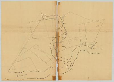 Maps of Corporation Lands at Fort Hunter, Montgomery county. Map #828