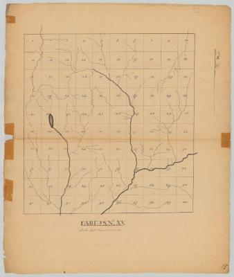 Fabius No. 13, Cortland and Onondaga counties. Map #845